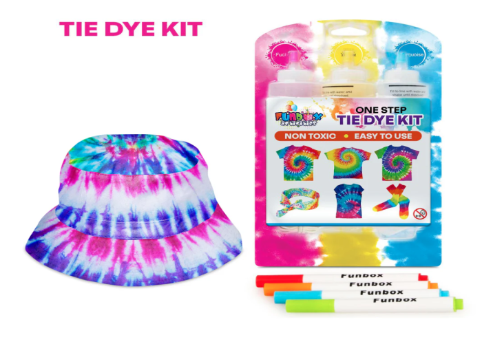 DIY Tie-Dye Bucket Hats